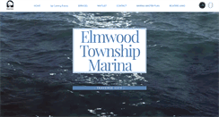 Desktop Screenshot of elmwoodtownshipmarina.com